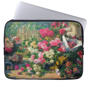 Alfred Petit Blume Baskets und Blume Pots in.. Laptopschutzhülle