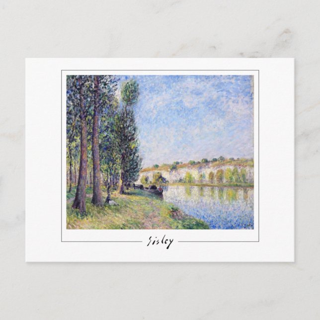 Alfred Sisley #19 - Fine Art Postcard Postkarte (Vorderseite)