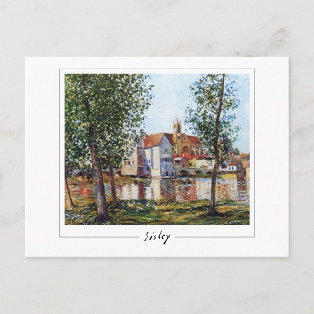 Alfred Sisley #579 - Carte postale Art (Devant)