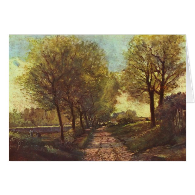 Alfred Sisley-Allee der Bäume (Vorderseite (Horizontal))