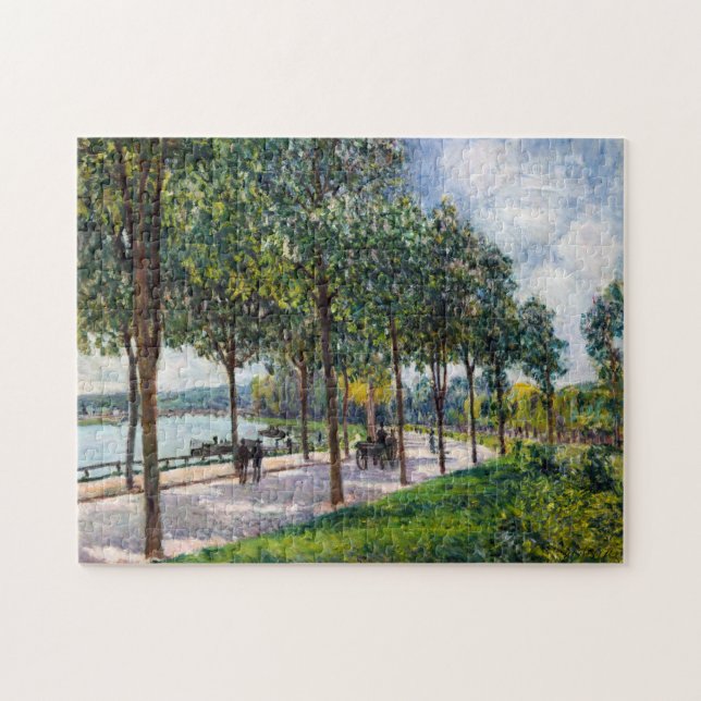 Alfred Sisley - Allee of Kastanienbäume (Horizontal)