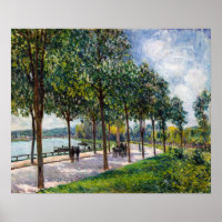 Alfred Sisley - Allee of Kastanienbäume