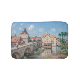 Alfred Sisley artwork - Le Pont de Moret Badematte