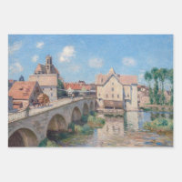 Alfred Sisley artwork - Le Pont de Moret