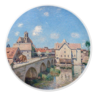 Alfred Sisley artwork - Le Pont de Moret Keramikknauf