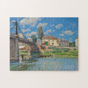 Alfred Sisley - Brücke in Villeneuve-la-Garenne