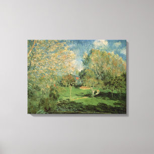 Alfred Sisley   der Garten von Hoschede Familie Leinwanddruck