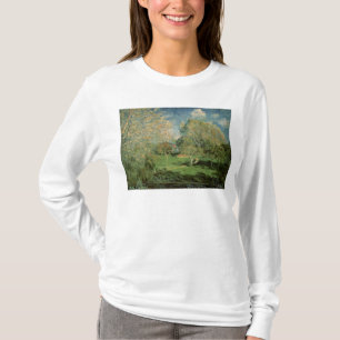 Alfred Sisley der Garten von Hoschede Familie T-Shirt