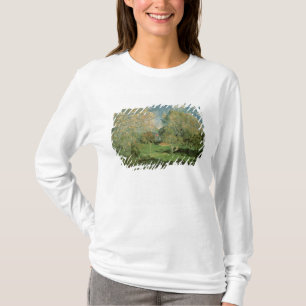 Alfred Sisley der Garten von Hoschede Familie T-Shirt