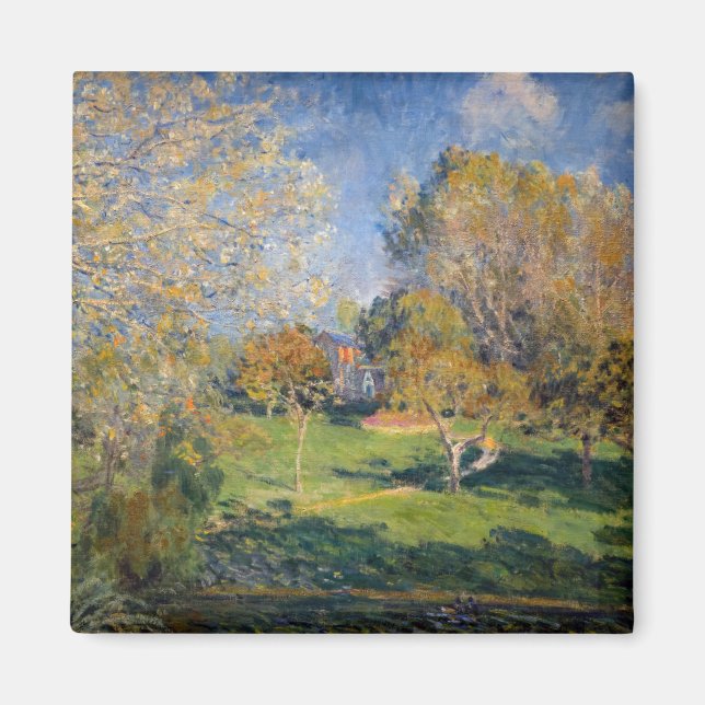 Alfred Sisley - Der Garten von Hoschede, Montgeron Magnet (Vorne)