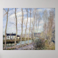 Alfred Sisley Der Loing-Kanal