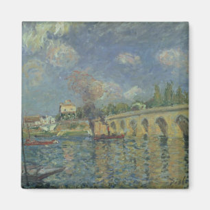 Alfred Sisley die Brücke Magnet