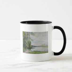 Alfred Sisley die Flussufer-Straße von Veneux Tasse