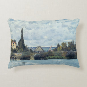Alfred Sisley die Seine bei Bougival Dekokissen