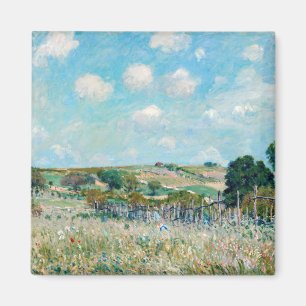 Alfred Sisley - Die Wiese Magnet
