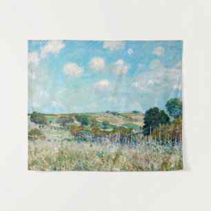 Alfred Sisley - Die Wiese Wandteppich