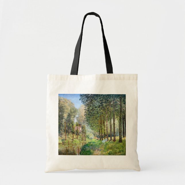 Alfred Sisley - Erholung entlang der Straße Tragetasche (Vorne)
