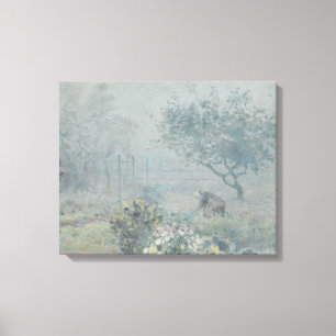 Alfred Sisley - Fog, Voisins Leinwanddruck