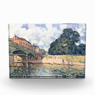 Alfred Sisley Hampton Court Bridge Fotoblock
