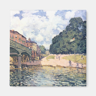 Alfred Sisley Hampton Court Bridge Magnet