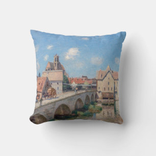 Alfred-Sisley-Kunstwerk - Le Pont de Moret Kissen