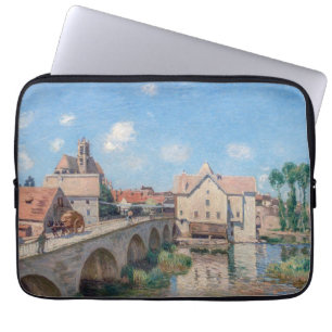 Alfred-Sisley-Kunstwerk - Le Pont de Moret Laptopschutzhülle