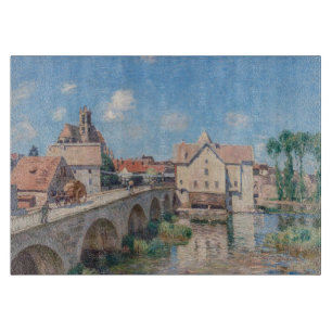 Alfred-Sisley-Kunstwerk - Le Pont de Moret Schneidebrett