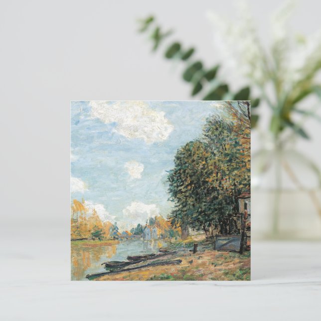 Alfred Sisley Moret: Die Banken des Loing (Stehend Vorderseite)