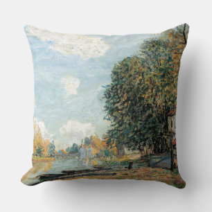 Alfred Sisley Moret: Die Banken des Loing Kissen
