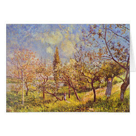 Alfred Sisley-Obstgarten im Frühjahr