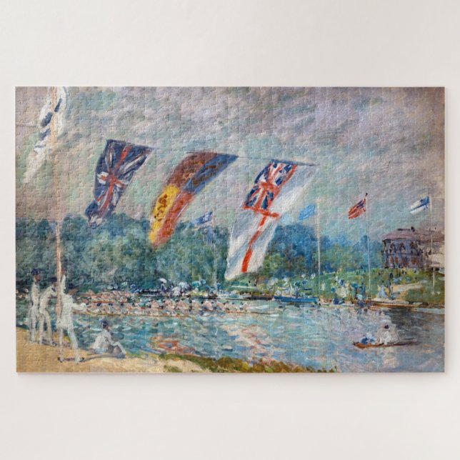 Alfred Sisley - Regatta bei Molesey (Horizontal)