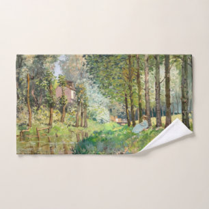 Alfred Sisley - Reposez le long du ruisseau