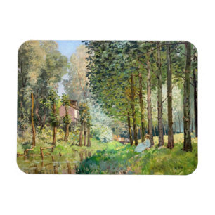Alfred Sisley - Ruhe am Bach Magnet