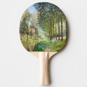 Alfred Sisley - Ruhe am Bach Tischtennis Schläger