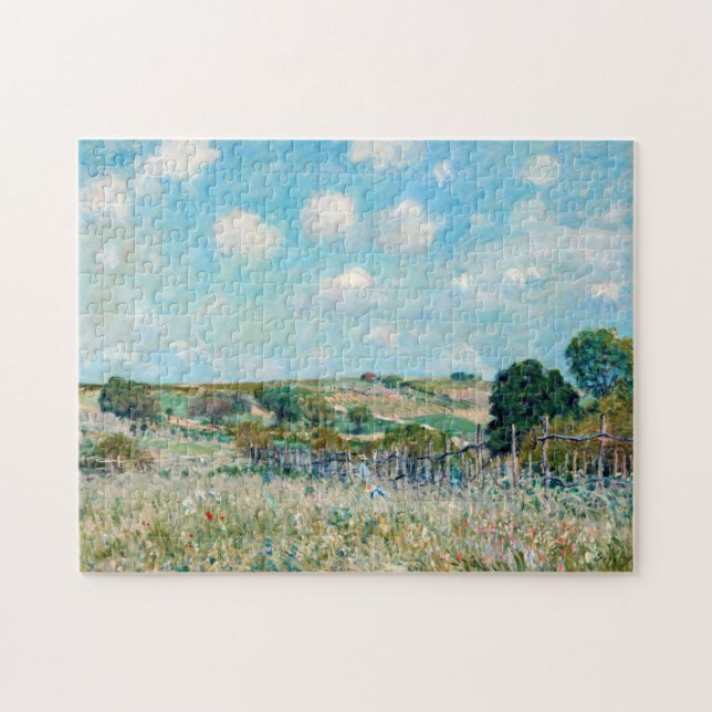 Alfred Sisley - The Meadow (Horizontal)
