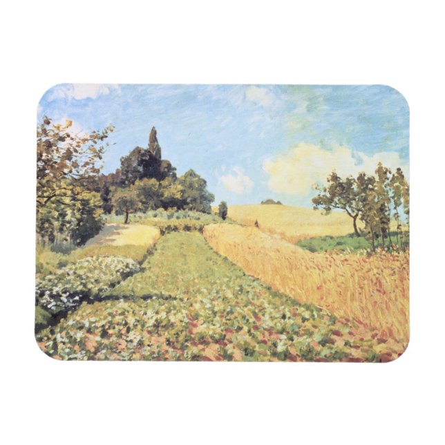 Alfred Sisley | Weizenfeld Magnet (Horizontal)