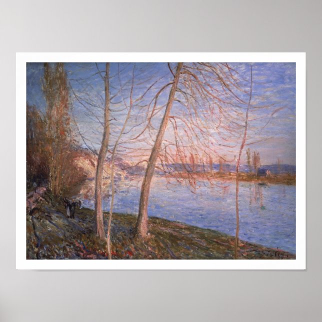 Alfred Sisley | Winter Morning Poster (Vorne)