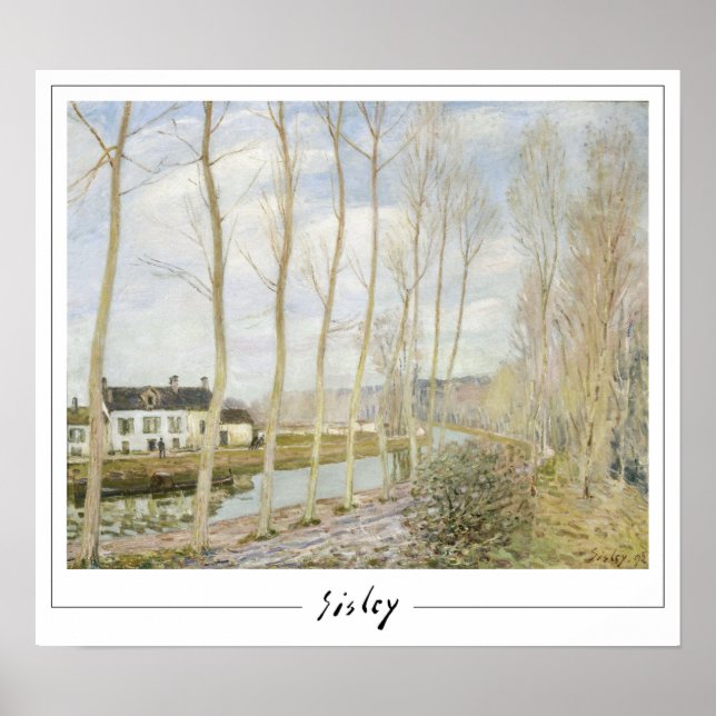 Alfred Sisley Zedign Art Poster #12 (Vorne)