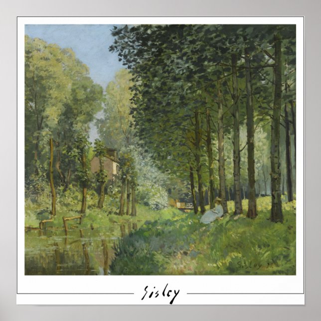 Alfred Sisley Zedign Art Poster #13 (Vorne)