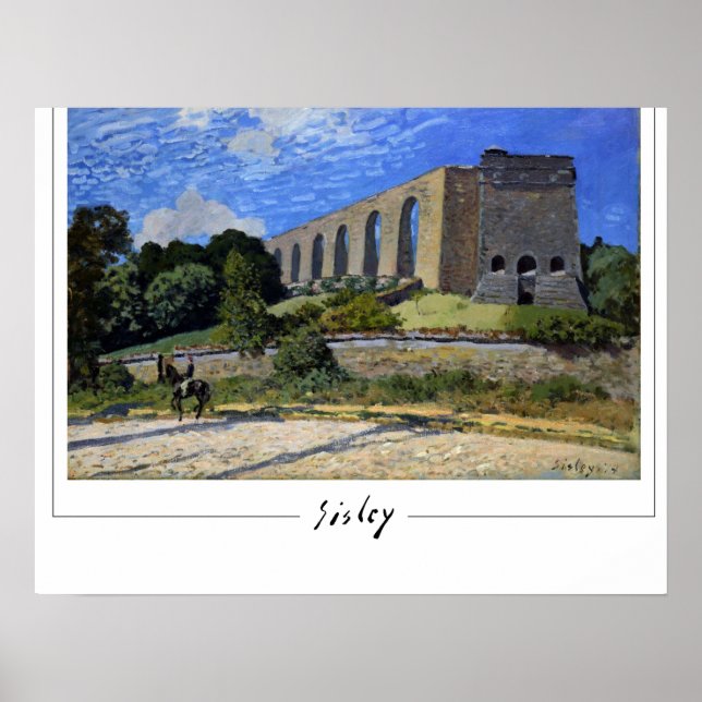 Alfred Sisley Zedign Art Poster #16 (Vorne)