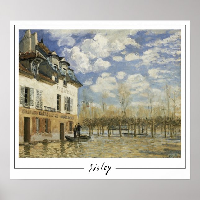 Alfred Sisley Zedign Art Poster #17 (Vorne)