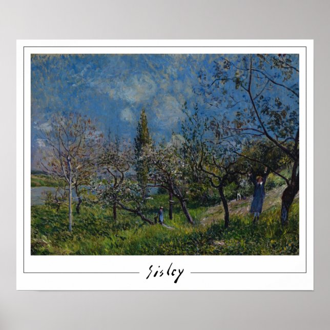 Alfred Sisley Zedign Art Poster #5 (Vorne)