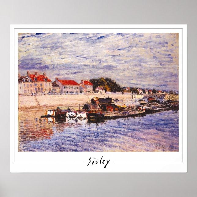 Alfred Sisley Zedign Art Poster #6 (Vorne)