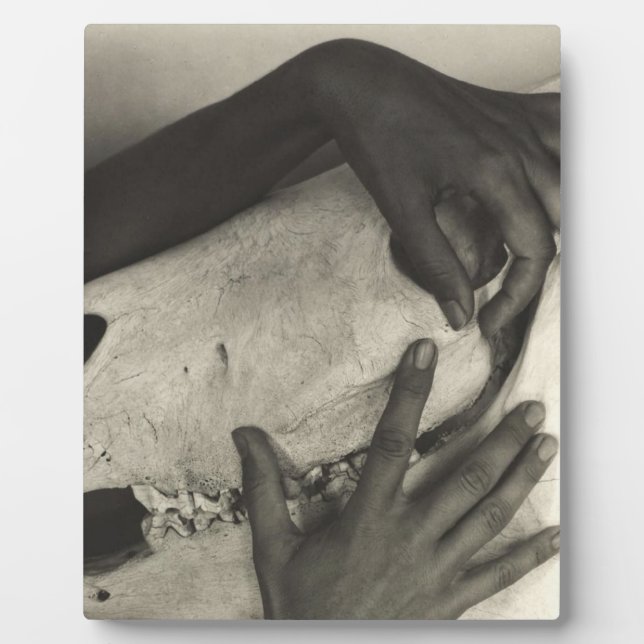 Alfred Stieglitz - Georgia O'Keeffe - Hände und Ho Fotoplatte (Vorderseite)