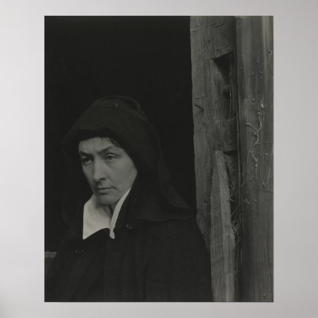 Alfred Stieglitz Georgia O'Keeffe Portrait Poster (Vorne)