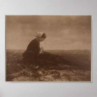 Alfred Stieglitz Net Mender Foto Poster