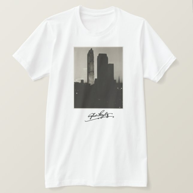 Alfred Stieglitz: New York aus dem Shelton T-Shirt (Design vorne)