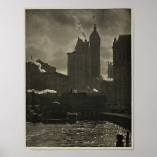 Alfred Stieglitz New York City of Ambitions Foto Poster