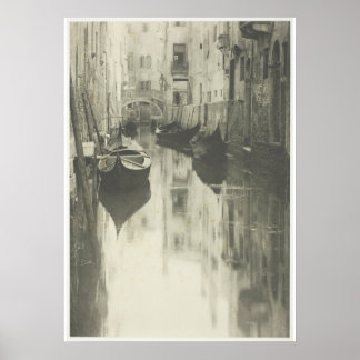 Alfred Stieglitz Venezianisch Canal Foto Poster