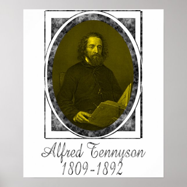 Alfred Tennyson Poster (Vorne)